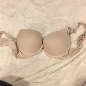 PINK Nude Push-Up T-Shirt Bra